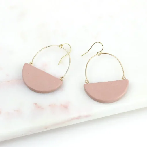 Online Amber E Lea Saturn Earrings Handmade Jewelry