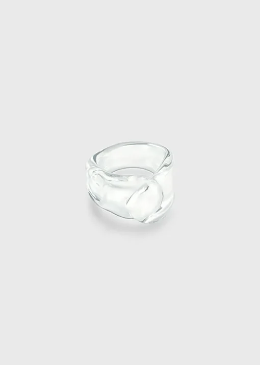 Online Annika Inez Glassy Foldover Ring Handmade Jewelry