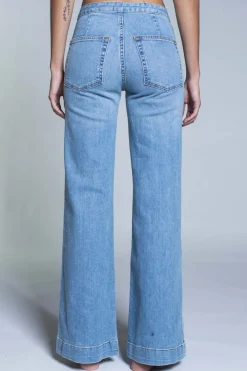 Online ASKK NY Brickhouse Denim in Harbor Bottoms