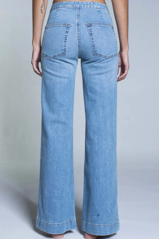 Online ASKK NY Brickhouse Denim in Harbor Bottoms
