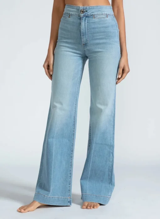 Clearance ASKK NY Brighton Wide Leg Keel Over Bottoms