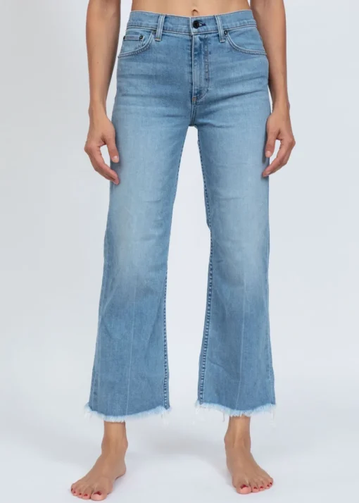 Best ASKK NY Crop Wide Straight Leg Keel Over Bottoms