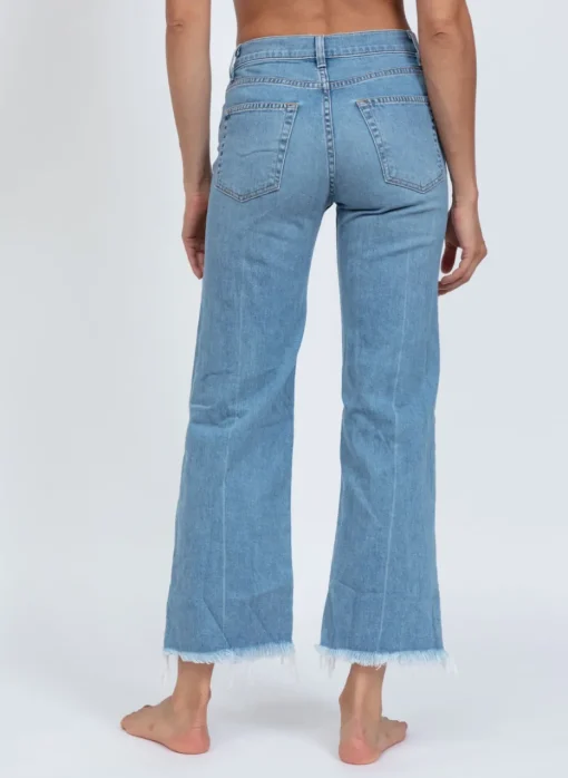Best ASKK NY Crop Wide Straight Leg Keel Over Bottoms