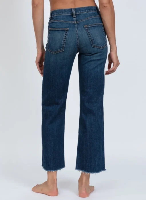 Online ASKK NY Crop Wide Straight Leg Chevelle Bottoms