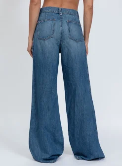 Best ASKK NY Light Weight Pleated Trouser Denim Bottoms