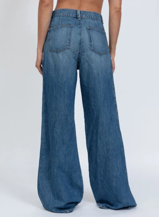 Best ASKK NY Light Weight Pleated Trouser Denim Bottoms