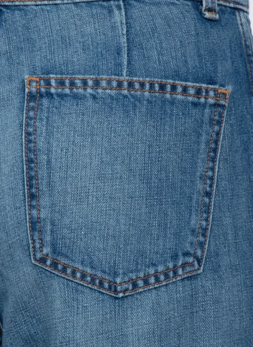 Best ASKK NY Light Weight Pleated Trouser Denim Bottoms