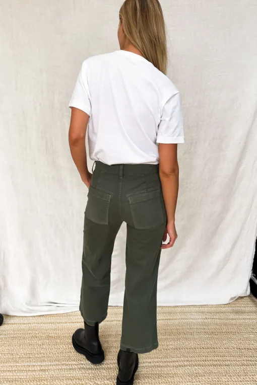 New Emerson Fry Army Pant - Vintage Green Bottoms