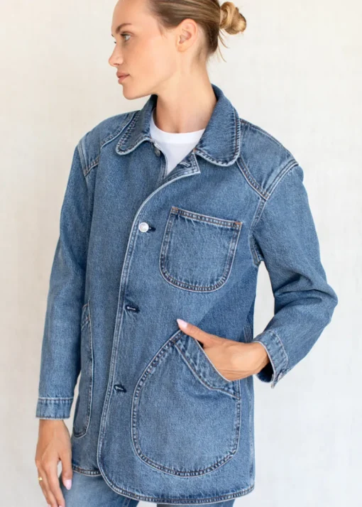 Best Emerson Fry Cabin Denim Jacket - Classic Stonewash Outerwear