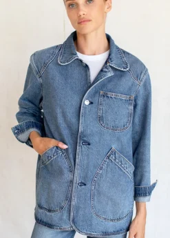 Best Emerson Fry Cabin Denim Jacket - Classic Stonewash Outerwear