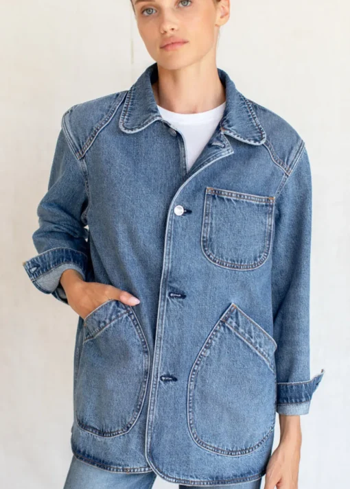 Best Emerson Fry Cabin Denim Jacket - Classic Stonewash Outerwear