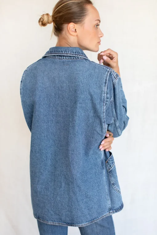 Best Emerson Fry Cabin Denim Jacket - Classic Stonewash Outerwear