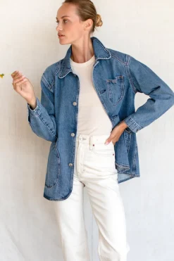 Best Emerson Fry Cabin Denim Jacket - Classic Stonewash Outerwear