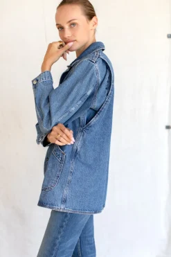Best Emerson Fry Cabin Denim Jacket - Classic Stonewash Outerwear