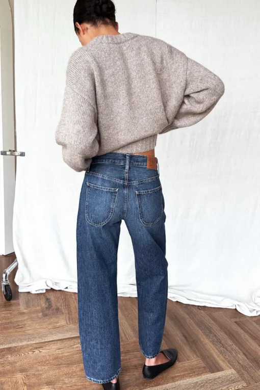 Hot Emerson Fry Dark Nova Barrel Denim Jeans Bottoms