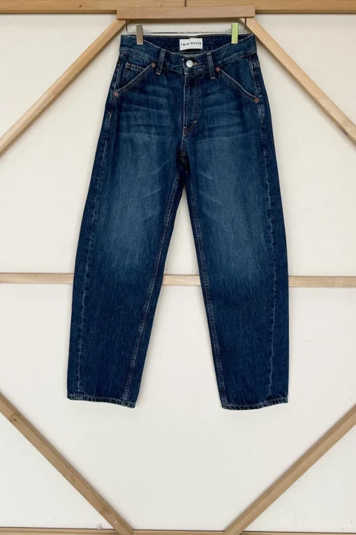 Hot Emerson Fry Dark Nova Barrel Denim Jeans Bottoms