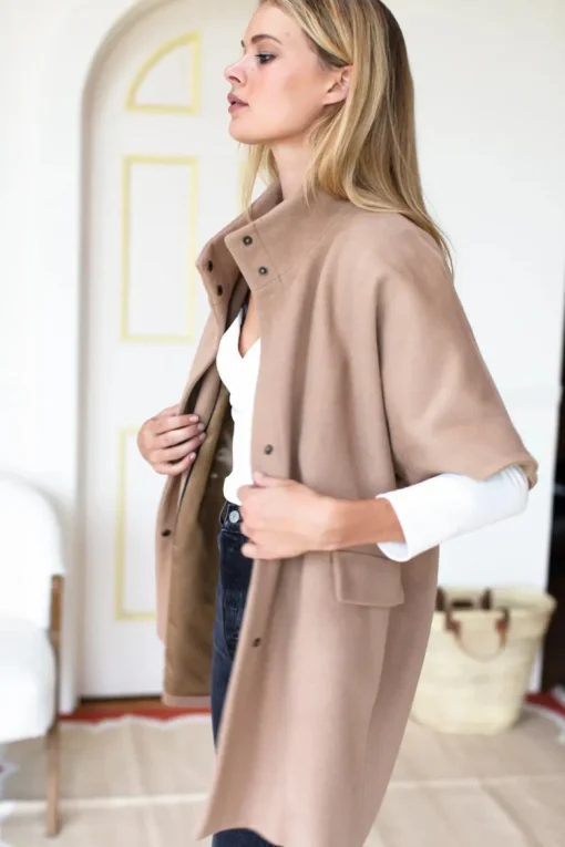 Hot Emerson Fry Layering Jacket in Camel Outerwear