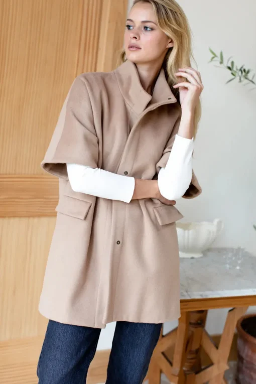 Hot Emerson Fry Layering Jacket in Camel Outerwear