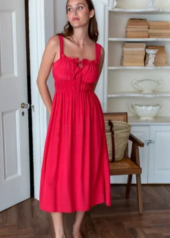 Sale Emerson Fry Pipa Dress in Rococco Red Dresses