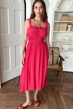 Sale Emerson Fry Pipa Dress in Rococco Red Dresses