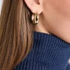 Outlet Jennifer Zeuner Seema 1" Gold Earrings Handmade Jewelry