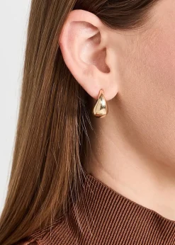 Hot Jennifer Zeuner Shira 1/2" Hoop Earrings Handmade Jewelry
