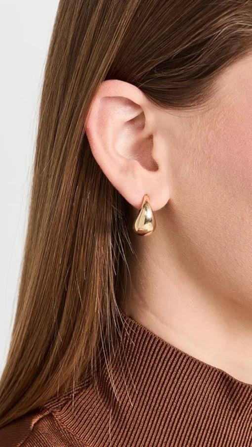 Hot Jennifer Zeuner Shira 1/2" Hoop Earrings Handmade Jewelry