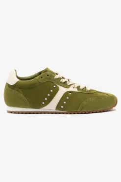 Online Larroude Stella Sneaker Trainer in Seaweed Shoes