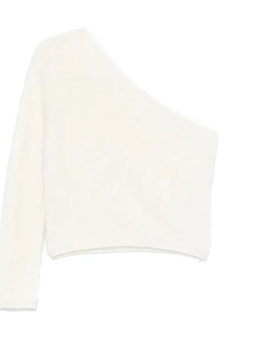 New Lisa Yang Cream Dae Top in Brushed Cashmere Tops