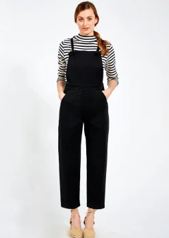 Fashion Loup Knot Overalls l Black Bottoms