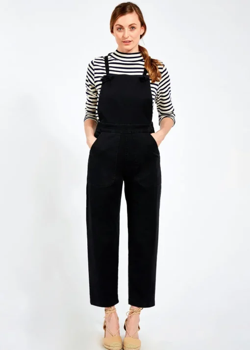 Fashion Loup Knot Overalls l Black Bottoms
