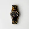 Fashion Machete Mono Watch | Classic Tortoise Handmade Jewelry
