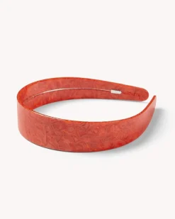 New Machete Wide Headband - Poppy + Blonde Tortoise Accessories