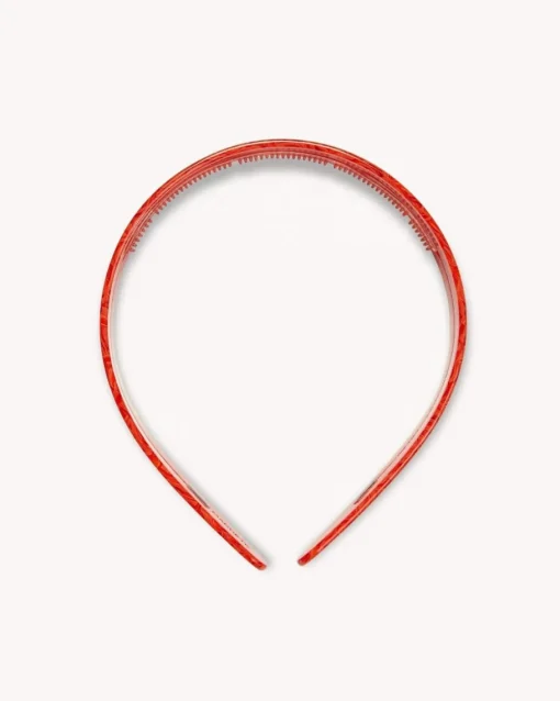 New Machete Wide Headband - Poppy + Blonde Tortoise Accessories