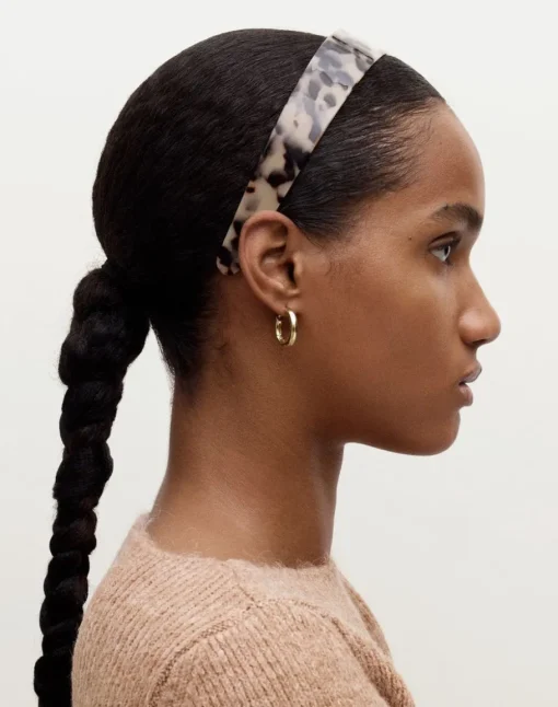 New Machete Wide Headband - Poppy + Blonde Tortoise Accessories