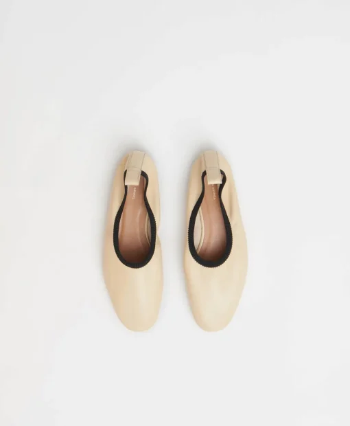 Discount Mansur Garviel Minima Ballerina in Dune Shoes