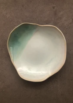 Hot Mint Ceramic Keepsake Dish Handmade Beauty | Wellness