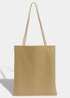 New Modern Weaving Slim Lamb Sak in Camel Accessories