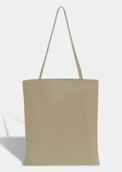 Best Modern Weaving Slim Lamb Sak in Taupe Accessories
