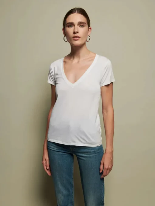 Sale Nation LTD Blair Tee in White Tops