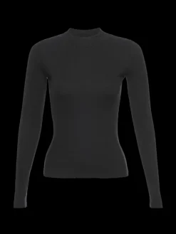 Fashion Nation LTD Gina Long Sleeve | Black Tops