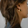 Outlet Otiumberg Arc Gold Hoops Handmade Jewelry