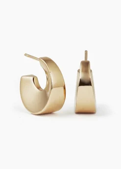 Outlet Otiumberg Arc Gold Hoops Handmade Jewelry