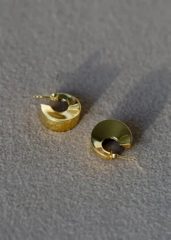 Outlet Otiumberg Arc Gold Hoops Handmade Jewelry