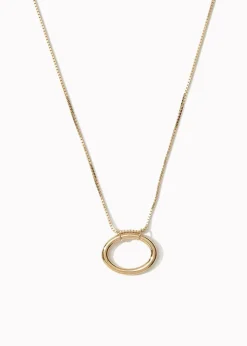 Hot Otiumberg Oval Pendant Necklace in Gold Vermeil Handmade Jewelry