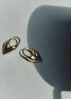 Discount Otiumberg Roscida Heart Hoops Handmade Jewelry