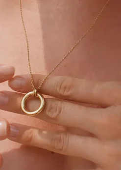 Fashion Otiumberg San Sebastian Necklace in 14kt Gold Vermeil Handmade Jewelry