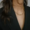 New Otiumberg Signature Gold Arena Chain Necklace Handmade Jewelry
