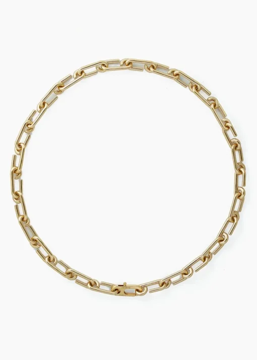 New Otiumberg Signature Gold Arena Chain Necklace Handmade Jewelry