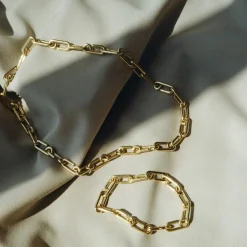 Clearance Otiumberg Signature Gold Arena Bracelet Handmade Jewelry